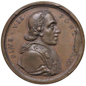 Papal Medals Collection - Pio VII (1800-1823). Medaglia 1804. SS. Pietro e P...