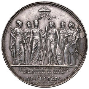 Papal Medals Collection - Pius VII (1800-1823). Annual medal 1816 a.XVII....