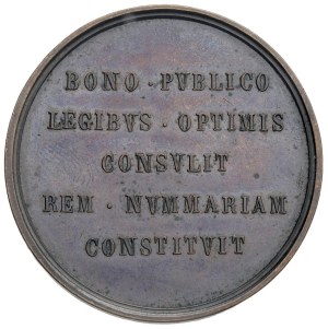 Papal Medals Collection - Gregory XVI (1831-1846). Medal 1834 a.IV. Ref.