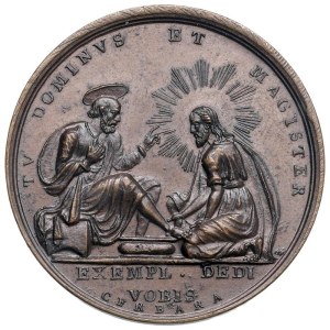 Papal Medals Collection - Gregorio XVI (1831-1846). Medaglia annuale 1840 a....