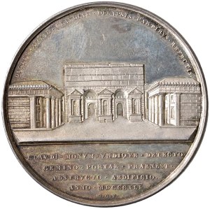 Papal Medals Collection - Gregory XVI (1831-1846). Annual medal 1841 a....