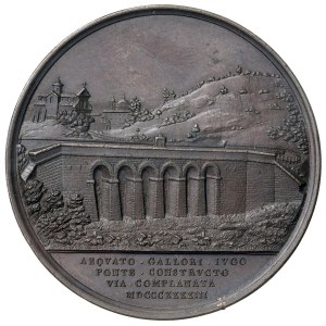Papal Medals Collection - Gregorio XVI (1831-1846). Medaglia annuale 1845 a....