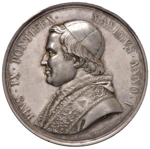 Papal Medals Collection - Pius IX (1846-1866). Medal 1846 a.i. Possession the...