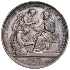 Papal Medals Collection - Pio IX (1846-1866). Medaglia annuale 1862 a.XVII. ...