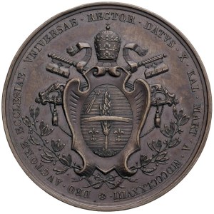 Papal Medals Collection - Leone XIII (1878-1903). Medaglia annuale 1878 a.I....
