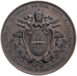 Papal Medals Collection - Leo XIII (1878-1903). Annual medal 1878 a.I....