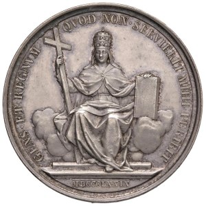 Papal Medals Collection - Leone XIII (1878-1903). Medaglia annuale 1879 a.II...