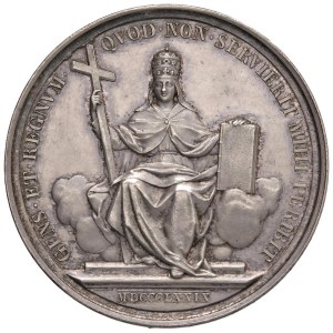 Papal Medals Collection - Leo XIII (1878-1903). Annual medal 1879 a.II...
