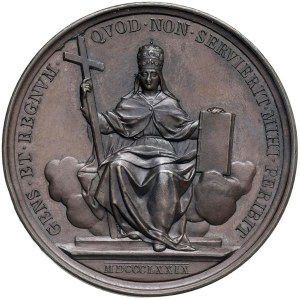 Papal Medals Collection - Leo XIII (1878-1903). Annual medal 1879 a.II...