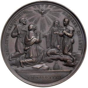 Papal Medals Collection - Leone XIII (1878-1903). Medaglia annuale 1882 a.V....