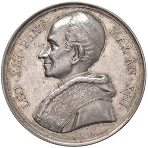 Papal Medals Collection - Leone XIII (1878-1903). Medaglia annuale 1890 a.XI...