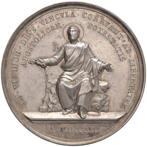 Papal Medals Collection - Leo XIII (1878-1903). Annual medal 1890 a.XI...