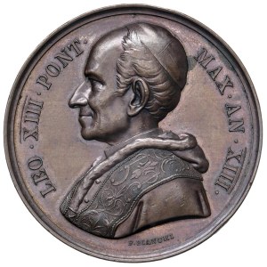 Papal Medals Collection - Leone XIII (1878-1903). Medaglia annuale 1890 a.XI...
