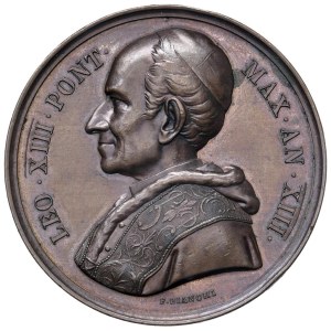 Papal Medals Collection - Leo XIII (1878-1903). Annual medal 1890 a.XI...