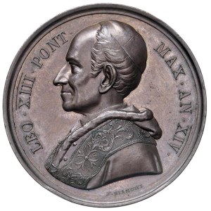 Papal Medals Collection - Leone XIII (1878-1903). Medaglia annuale 1891 a.XI...