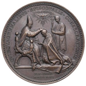 Papal Medals Collection - Leone XIII (1878-1903). Medaglia annuale 1893 a.XV...