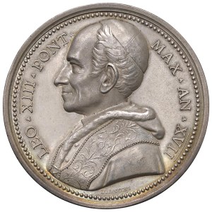 Papal Medals Collection - Leo XIII (1878-1903). Annual medal 1894 a.XV...