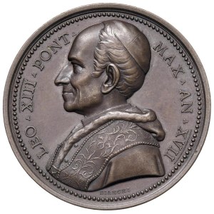 Papal Medals Collection - Leone XIII (1878-1903). Medaglia annuale 1894 a.XV...