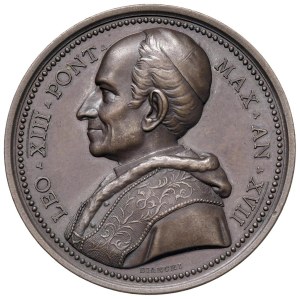 Papal Medals Collection - Leo XIII (1878-1903). Annual medal 1894 a.XV...