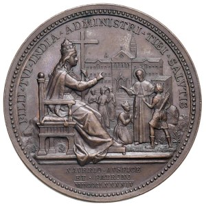 Papal Medals Collection - Leone XIII (1878-1903). Medaglia annuale 1894 a.XV...
