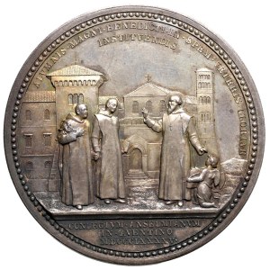 Papal Medals Collection - Leone XIII (1878-1903). Medaglia annuale 1895 a.XV...