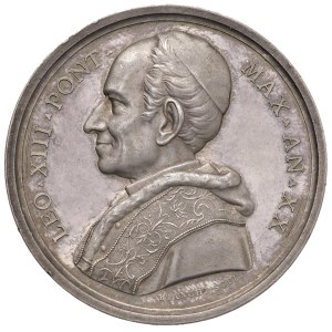 Papal Medals Collection - Leone XIII (1878-1903). Medaglia annuale 1897 a.XX...