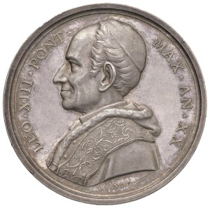Papal Medals Collection - Leo XIII (1878-1903). Annual medal 1897 a.XX...