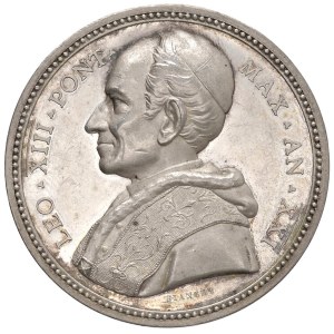 Papal Medals Collection - Leone XIII (1878-1903). Medaglia annuale 1898 a.XX...