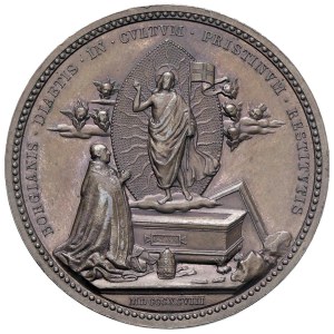 Papal Medals Collection - Leo XIII (1878-1903). Annual medal 1898 a.XX...