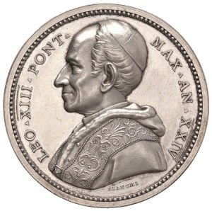 Papal Medals Collection - Leo XIII (1878-1903). Annual medal 1901 a.XX...