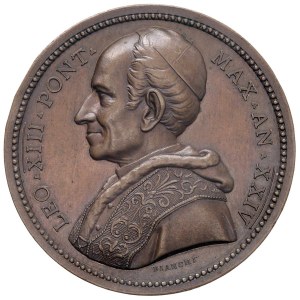 Papal Medals Collection - Leo XIII (1878-1903). Annual medal 1901 a.XX...
