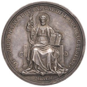 Papal Medals Collection - Leo XIII (1878-1903). Annual medal 1902 a.XX...
