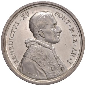 Papal Medals Collection - Benedict XV (1914-1922). Annual medal 1914 a....