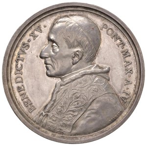 Papal Medals Collection - Benedict XV (1914-1922). Annual medal 1917 a....