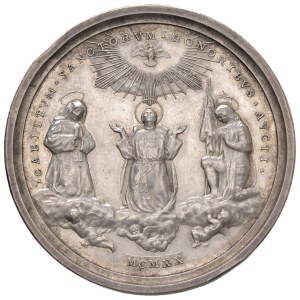 Papal Medals Collection - Benedict XV (1914-1922). Annual medal 1919 a....