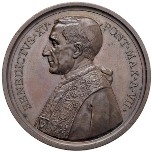 Papal Medals Collection - Benedict XV (1914-1922). Annual medal 1920 a....