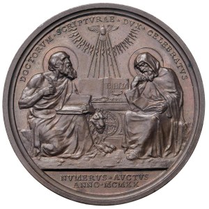 Papal Medals Collection - Benedetto XV (1914-1922). Medaglia annuale 1920 a....