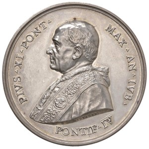 Papal Medals Collection - Pio XI (1922-1939). Medaglia annuale 1925 a.IV. Ca...