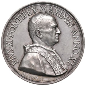 Papal Medals Collection - Pius XI (1922-1939). Annual medal 1932 a.XI. The.