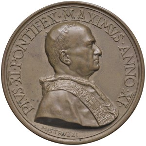 Papal Medals Collection - Pio XI (1922-1939). Medaglia annuale 1932 a.XI. La...