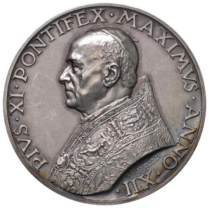 Papal Medals Collection - Pius XI (1922-1939). Annual medal 1933 a.XII. A...