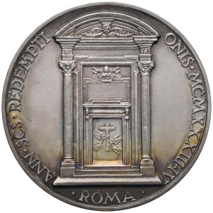 Papal Medals Collection - Pio XI (1922-1939). Medaglia annuale 1933 a.XII. A...
