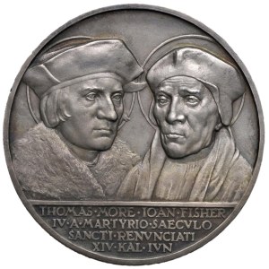 Papal Medals Collection - Pio XI (1922-1939). Medaglia annuale 1935 a.XIV. C...