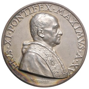 Papal Medals Collection - Pio XI (1922-1939). Medaglia annuale 1936 a.XV. Nu...