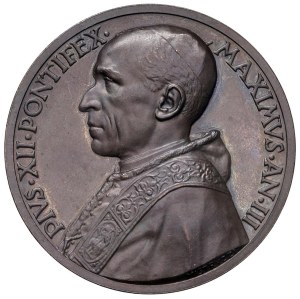 Papal Medals Collection - Pius XII (1939-1958). Annual medal 1941 a.III. ...