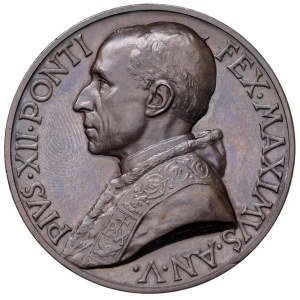 Papal Medals Collection - Pio XII (1939-1958). Medaglia annuale 1943 a.V. Co...