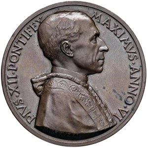 Papal Medals Collection - Pio XII (1939-1958). Medaglia annuale 1944 a.VI. P...