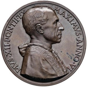 Papal Medals Collection - Pius XII (1939-1958). Annual medal 1944 a.VI. P...