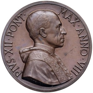 Papal Medals Collection - Pio XII (1939-1958). Medaglia annuale 1946 a.VIII....