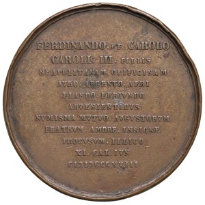 Italian Medals - Regno delle Due Sicilie. Ferdinando I di Borbone, ...